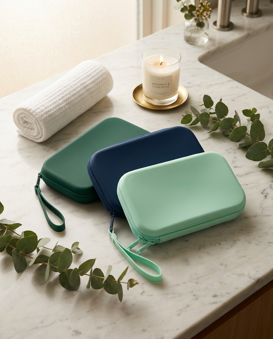 La Trousse en Silicone Tactile « Comme au Spa »